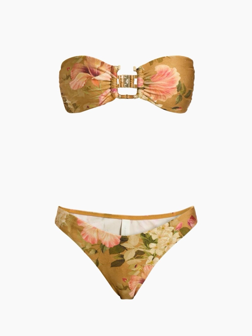 Zimmerman Mahon Bamboo Trim Bikini with tag